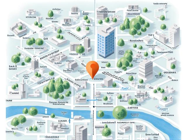 東京中心部の地図、旅東京のオフィス所在地を示しています